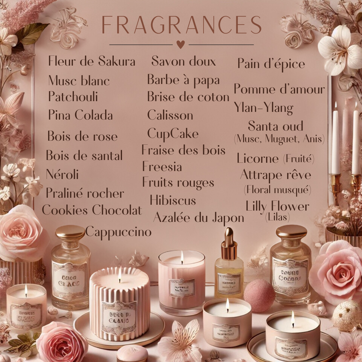 Fondants parfumés Cannelés